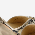 Yves Saint Laurent Plaid Slingback Heels