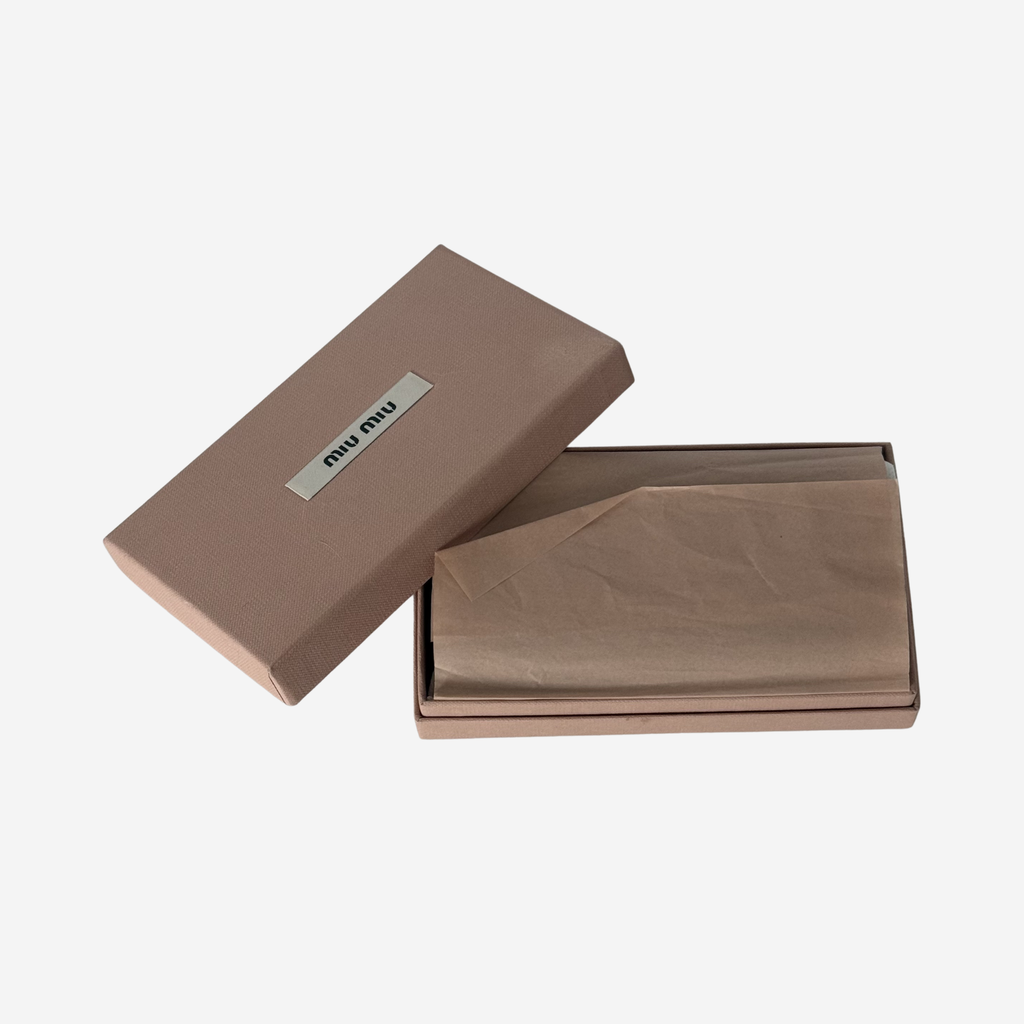 Matelassé L-Zip Coin Case