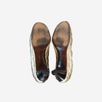 Marc Jacobs Quilted Bow Pumps 37.5