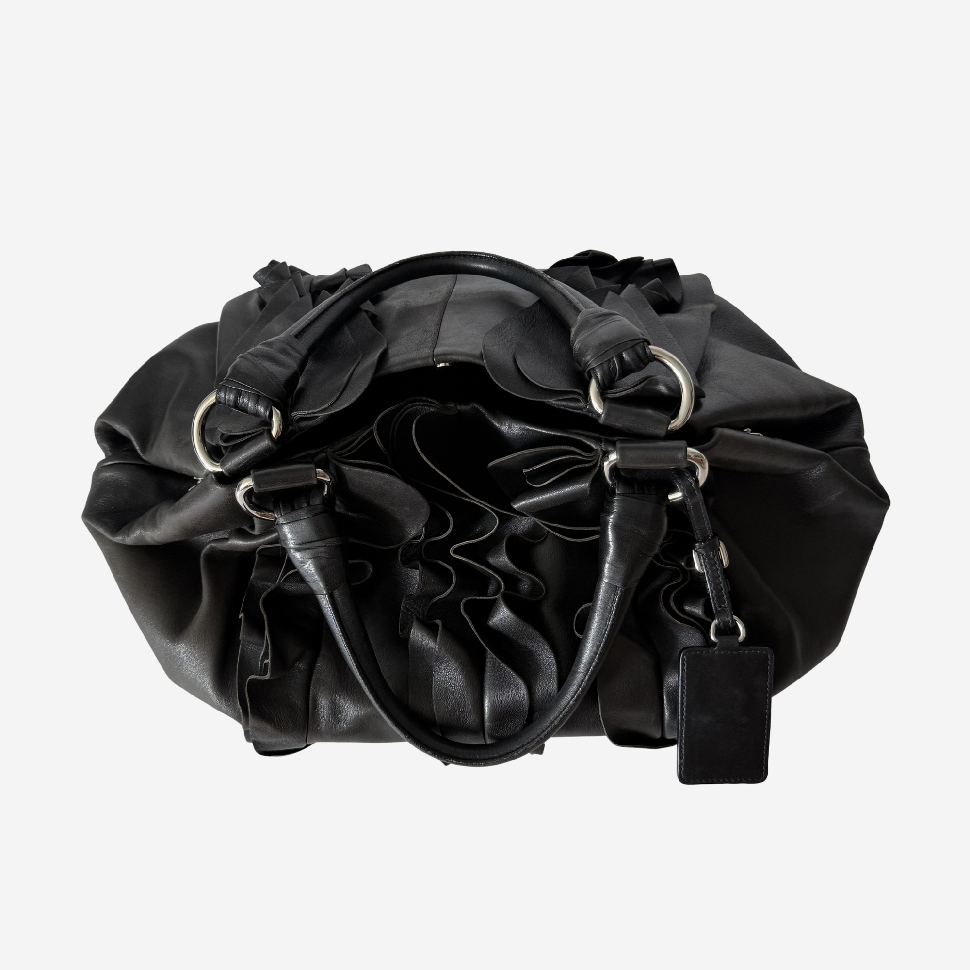 Nappa Mordore Ruffle Hobo