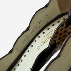 Yves Saint Laurent Multicolour Python Heels 37.5