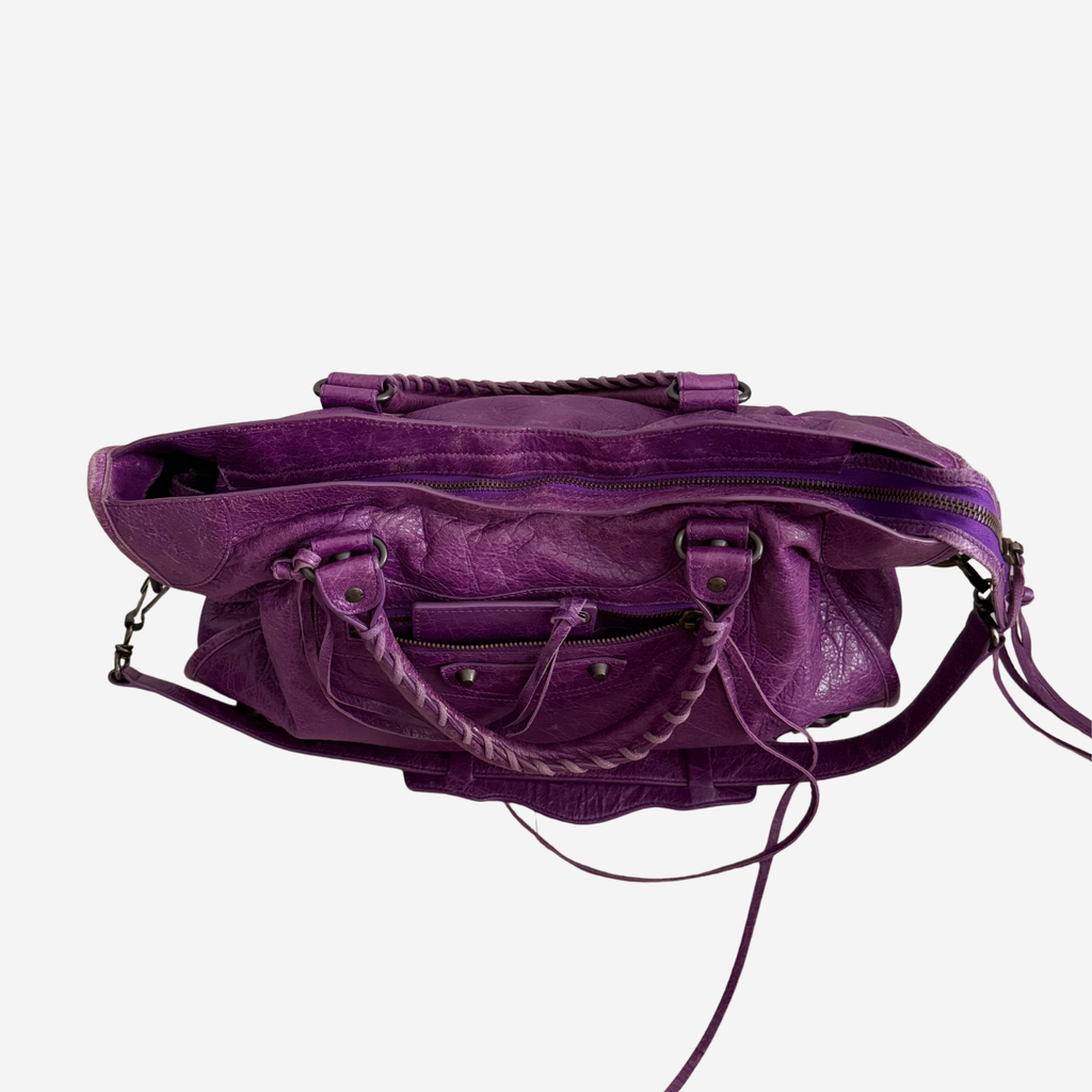 Balenciaga F/W 2013 Classic City Bag in Ultraviolet Purple