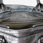Chloé Metallic Silver Paddington