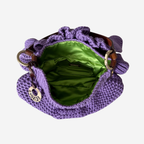 Fendi Wool Crocheted Chef Shoulder Bag