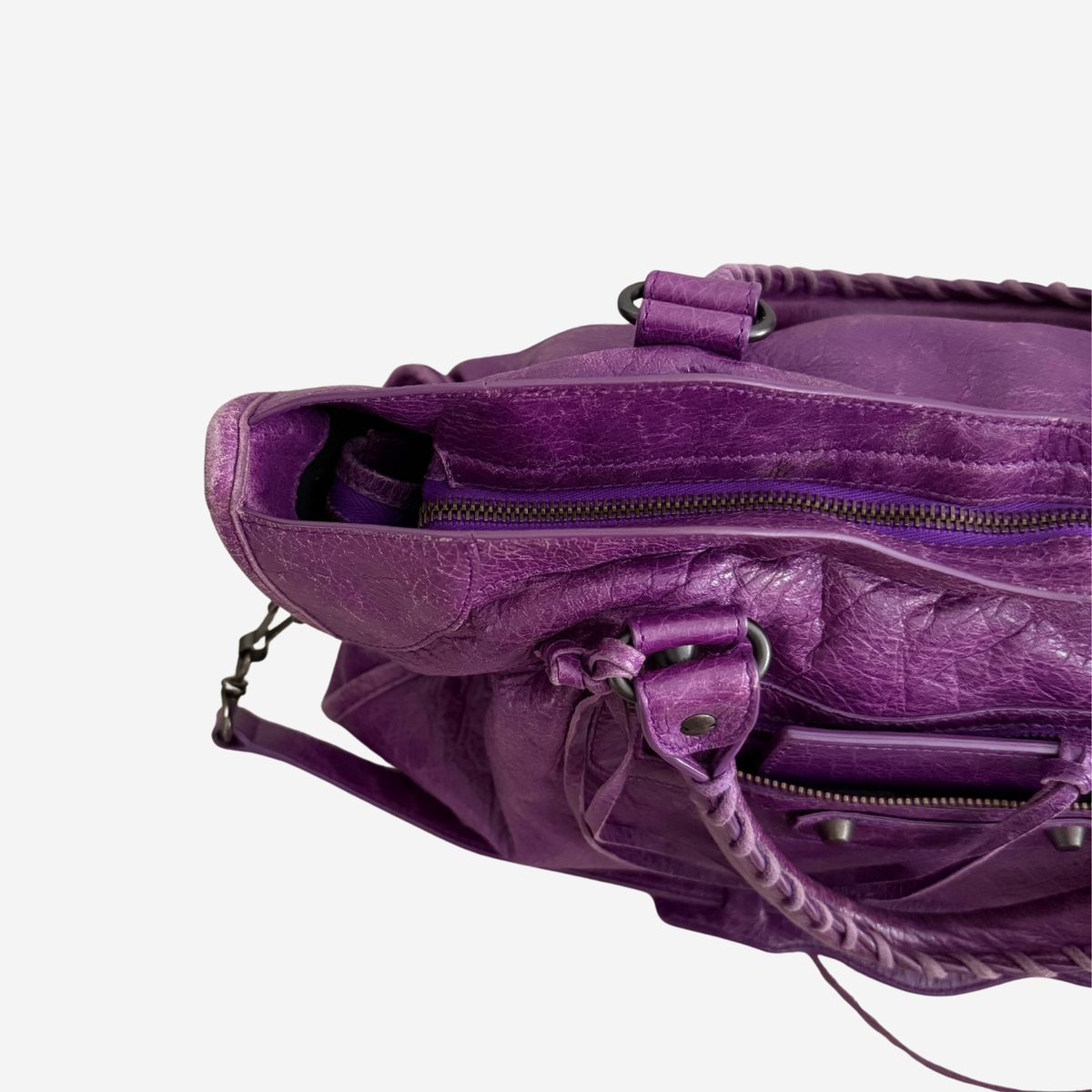 Balenciaga F/W 2013 Classic City Bag in Ultraviolet Purple