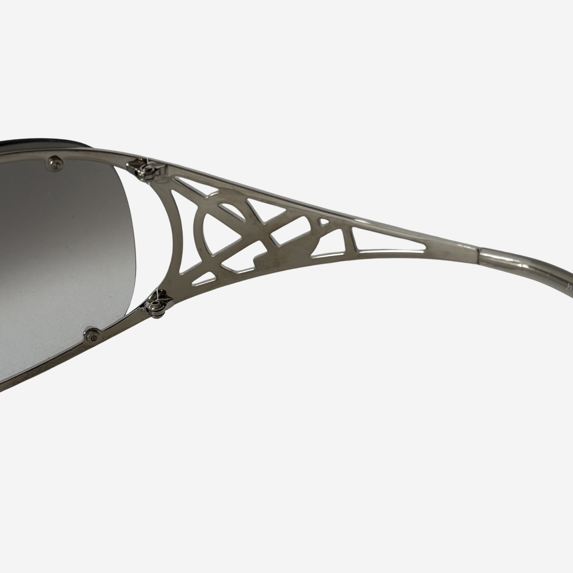 Rhinestone Shield Sunglasses