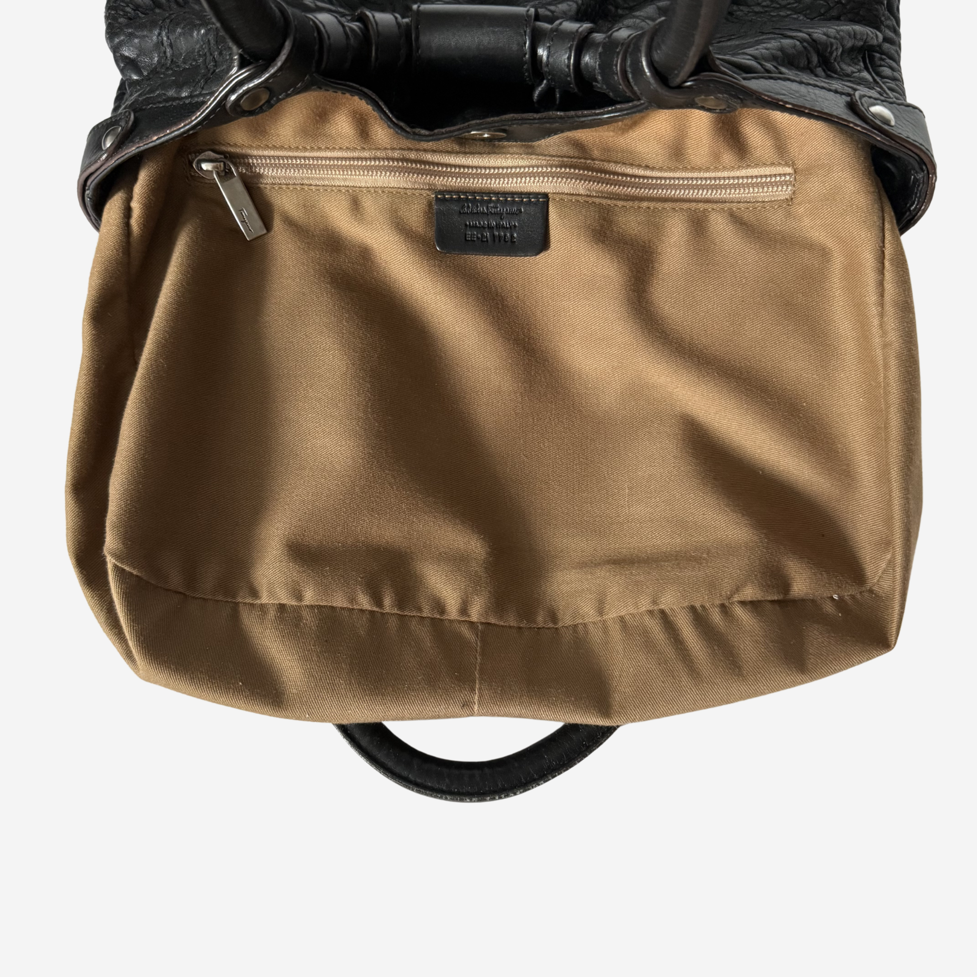 Gancini Hobo Shoulder Bag