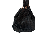 Miu Miu - Leather Woven Tote