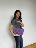 Fendi Wool Crocheted Chef Shoulder Bag