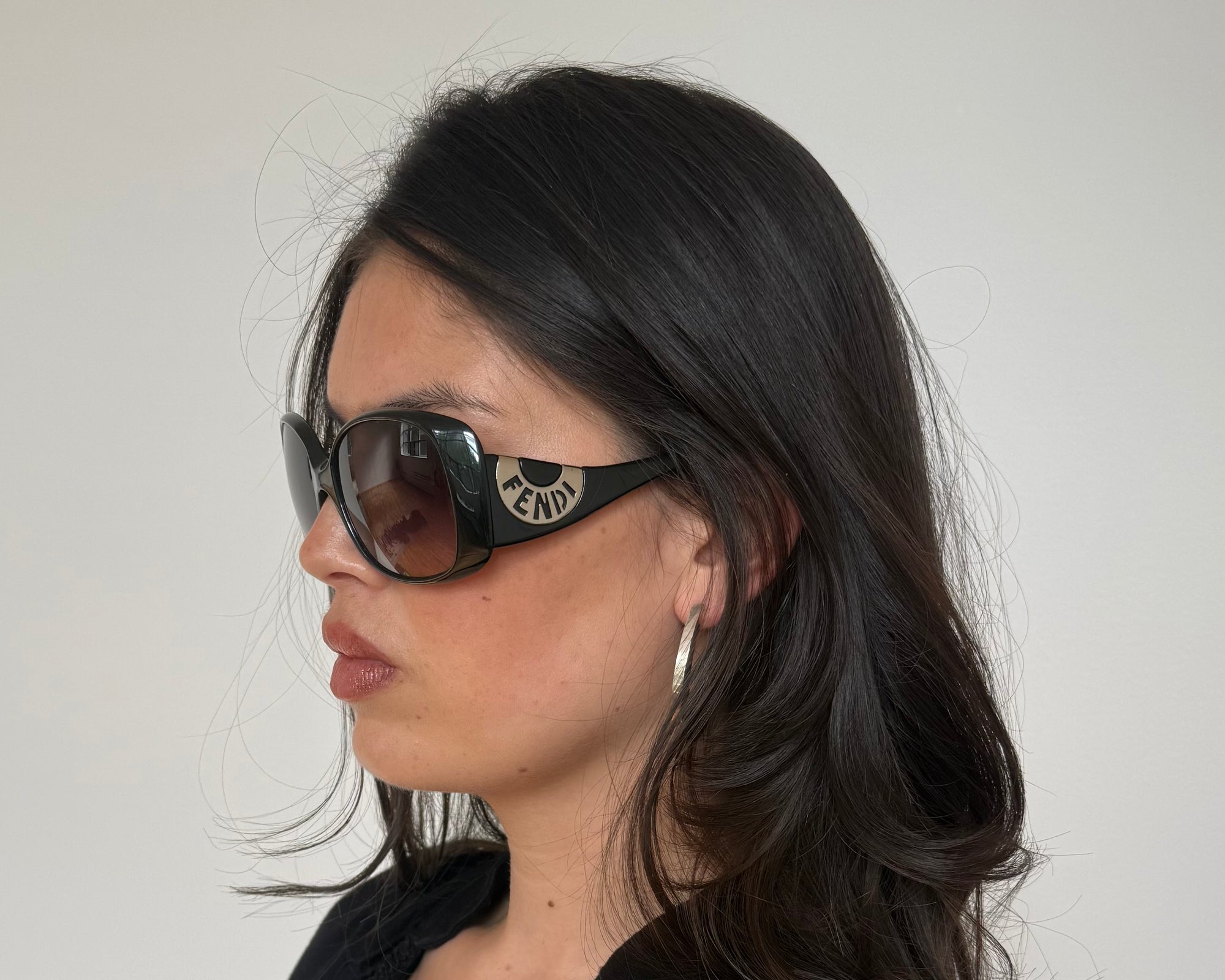 Fendi FS5064 Oversized Logo Sunglasses