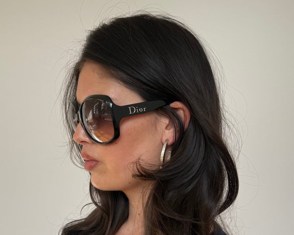 Christian Dior Glossy 1 Oversized Sunglasses